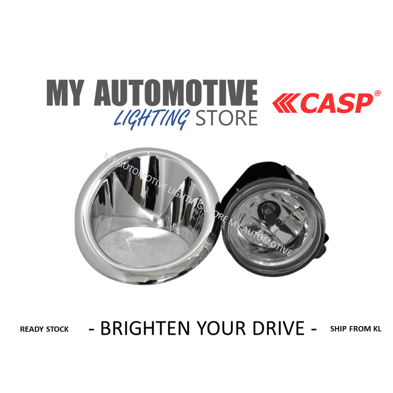 (Casp) Isuzu D-max Dmax 2006-2012 ไฟตัดหมอก ไฟตัดหมอก, ไฟตัดหมอก, โคมไฟกันชน (พร้อมฝาครอบ) (โครเมียม