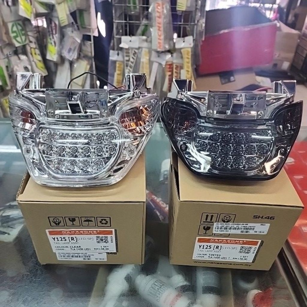 โคมไฟท้าย Y125ZR LAMPU BELAKANG LED [LED-SP] CLEAR & TINTED