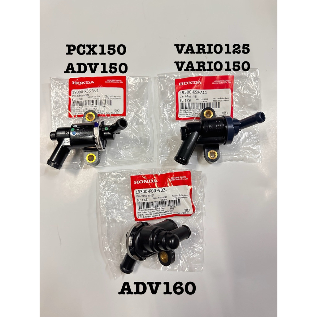 HONDA THERMOSTAT ASSY VARIO125 VARIO150 VARIO160 ADV150 ADV160 PCX150 PCX160 19300-K35-V01 19300-KOR