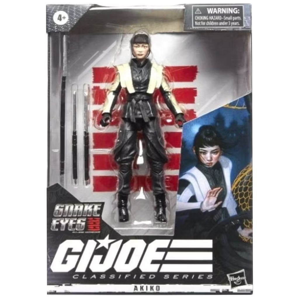 GIJoe Classified Series Baroness Storm Shadow Snake Eyes Scarlett Akiko 6 นิ้ว GI Joe GI GI GI GI โจ