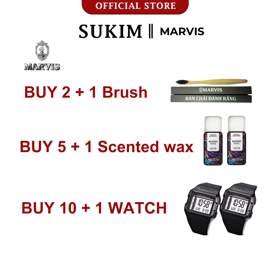 BUY MARVIS Watch Marvis Toothbrus, Scented Wax, Scented Wax, Watch Tynex