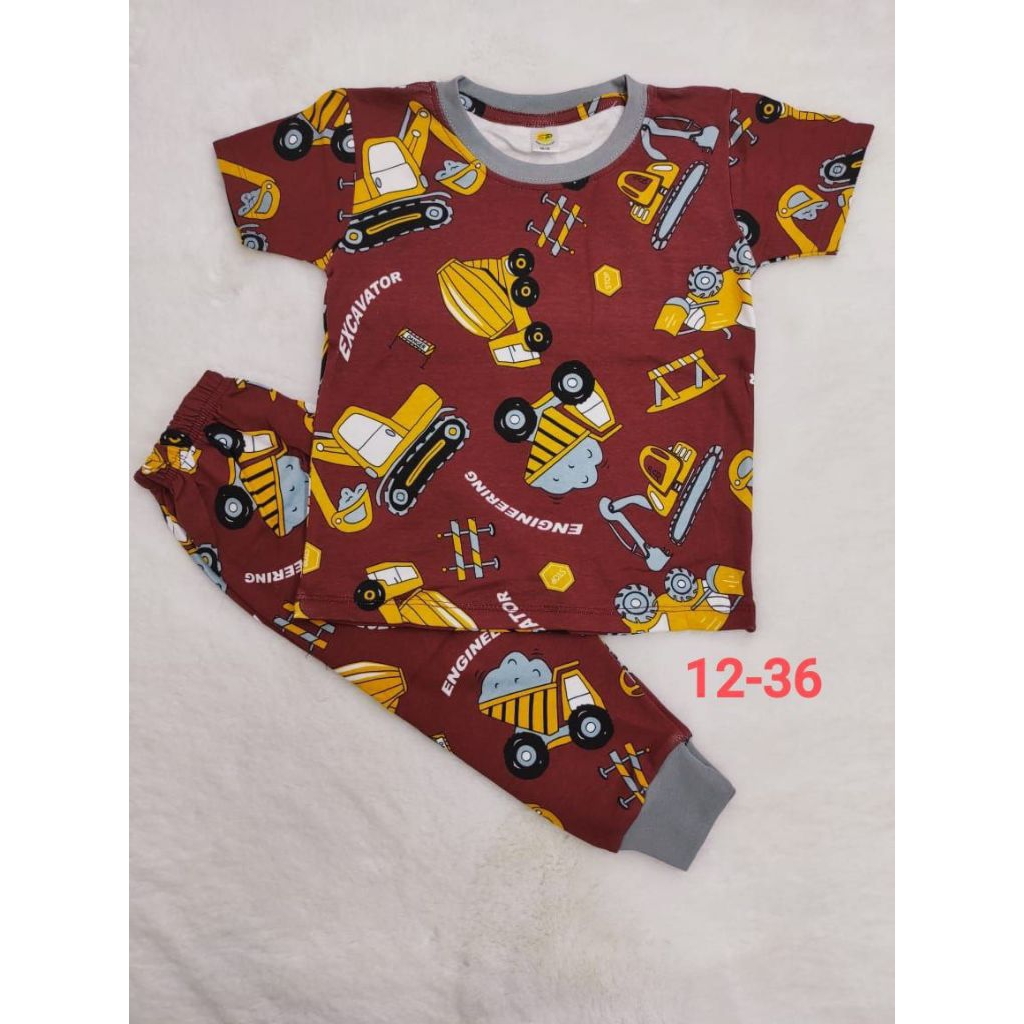 PYJAMAS/PLAYSET BOY 12BULAN - 30BULAN