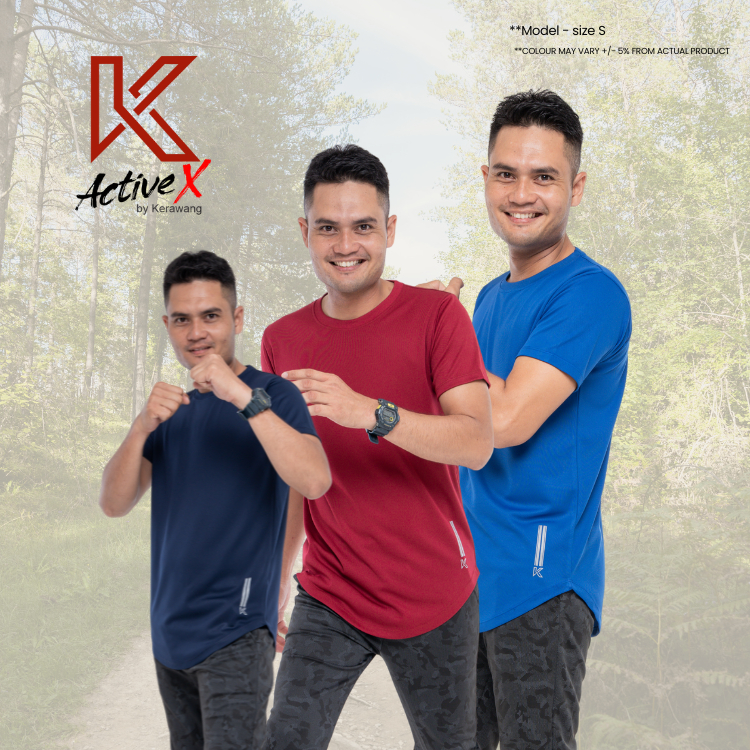 เสื้อยืด Unisex Curve ไมโครไฟเบอร์