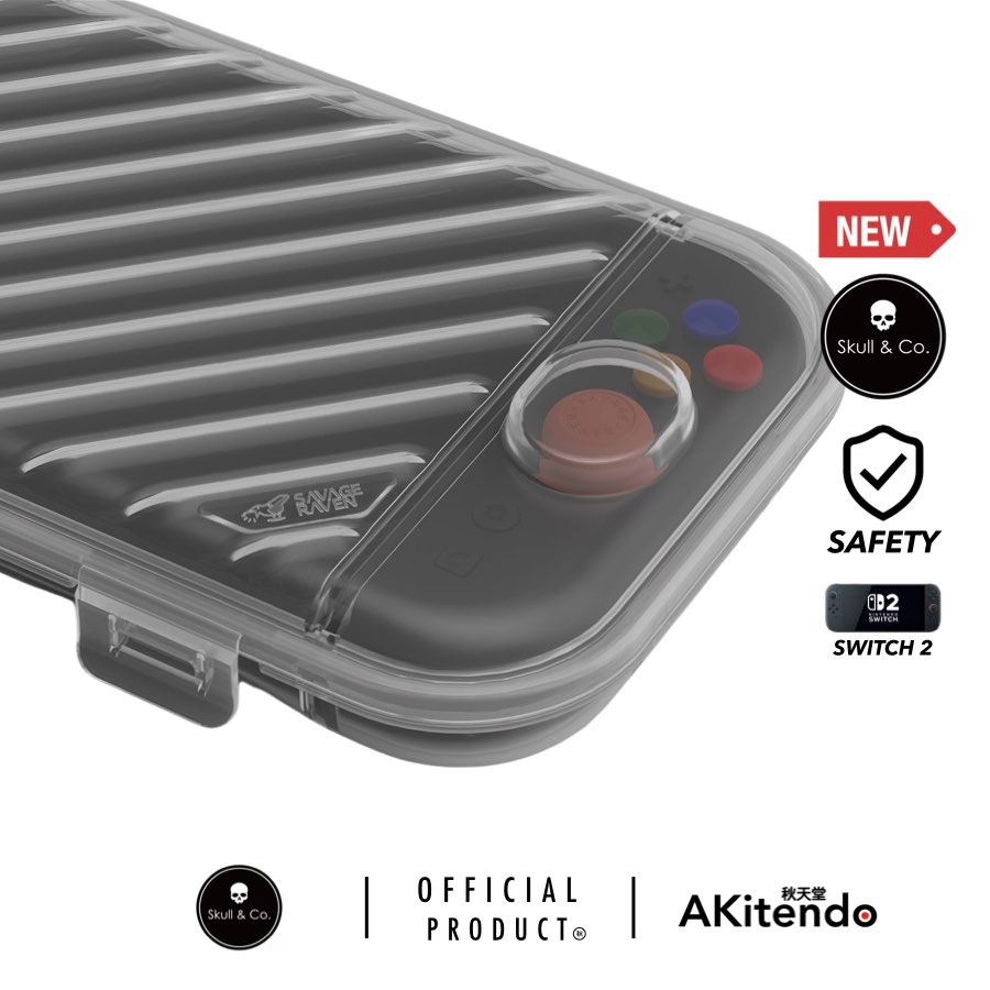 Savage Raven โดย Skull & Co. เคสเรียบง่ายสําหรับ Nintendo Switch 2