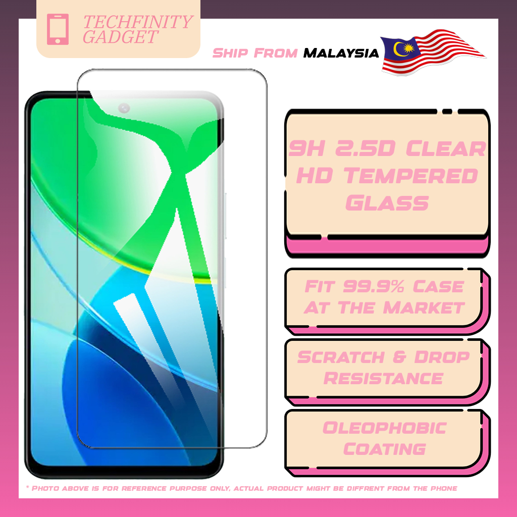 Vivo T1 T1x S1Pro S1 X60 X50 9H กระจกนิรภัยใส