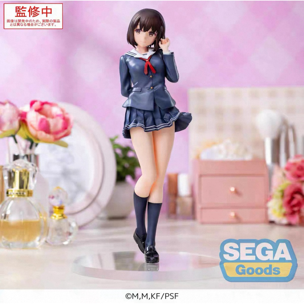 Sega Spm Saekano Kato Megumi Scool ฟิกเกอร์เครื่องแบบ