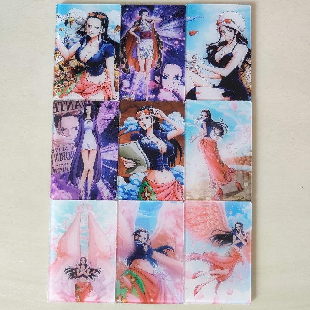 การ์ดอะคริลิค Robin One Piece Nico Robin Card Collection CCG