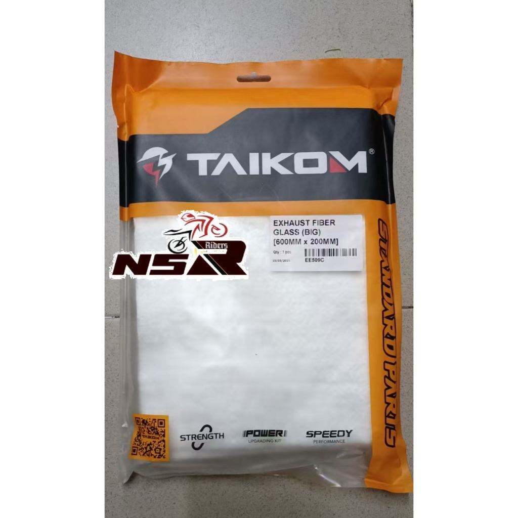 TAIKOM FIBRE GLASS FIBER GLASS FIBER EKZOS MUFFLER FIBRE UNIVERSAL [ TAIKOM ]