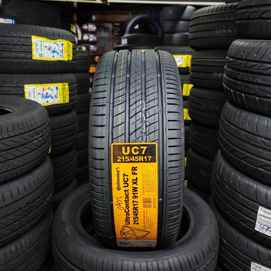 [ติดตั้งฟรี] Continental UC7 R17 205/50R17 235/45R17 215/50R17 215/55R17 225/45R17 225/50R17 225/55R
