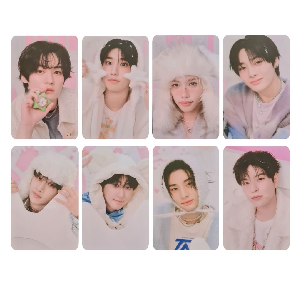 STRAY KIDS 5TH FANMETING SKZ 5OCLOCK กล่องเทปชุด A & B PHOTOCARDS