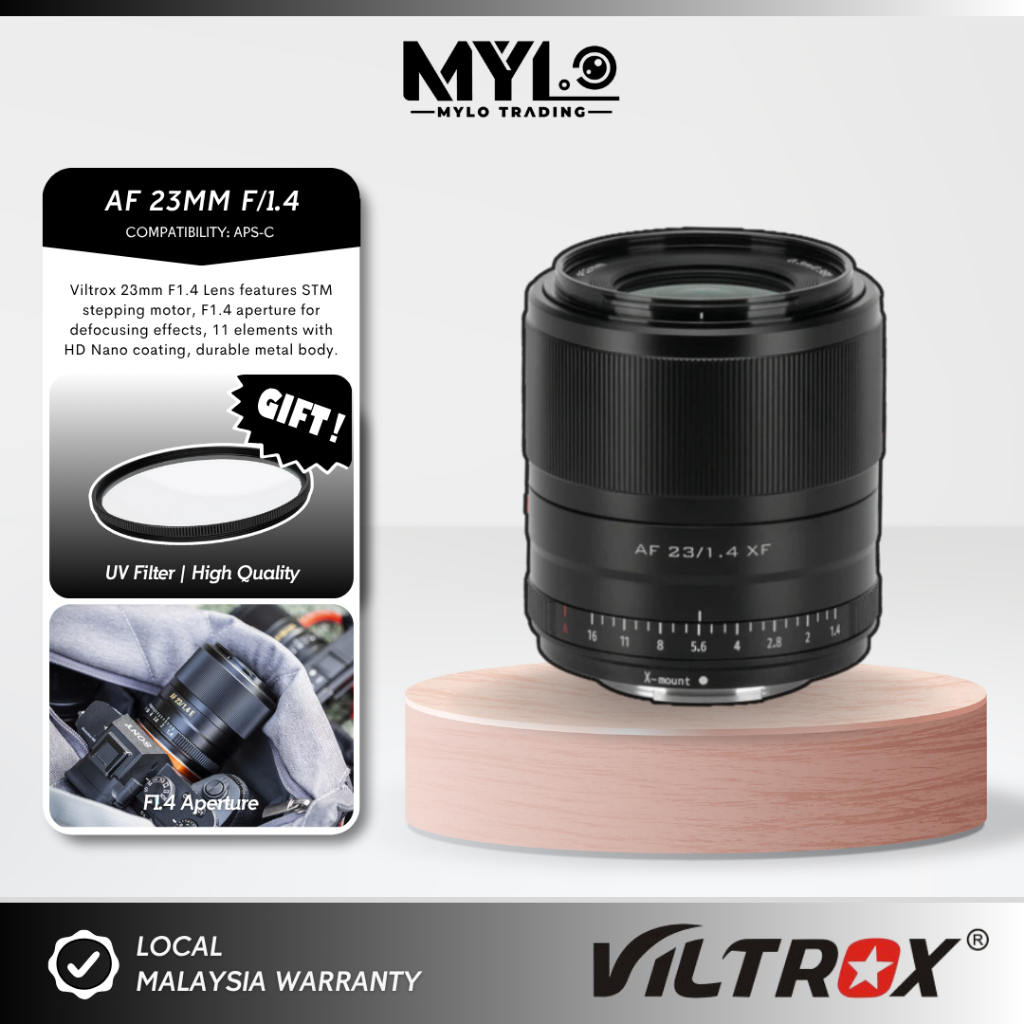 - Viltrox AF 23mm f/1.4 E เลนส์ Sony E Mount Fujifilm FX Nikon Z Mount