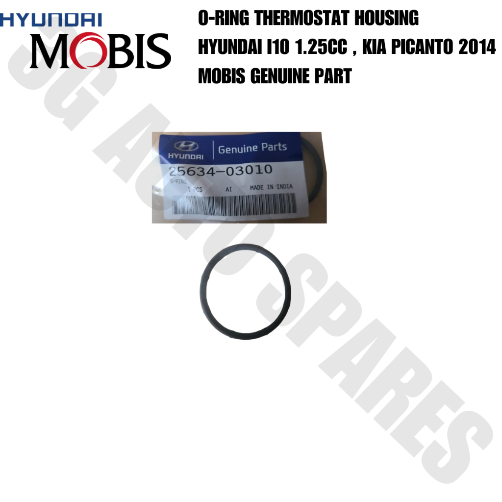 O-RING THERMOSTAT CASE > HYUNDAI I10 1.25 / KIA PICANTO TA 2014 > PART > 25634-03010