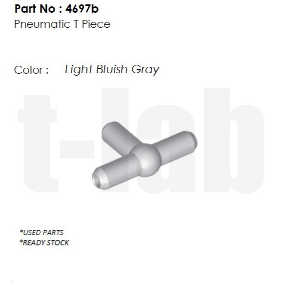 [USED PARTS] U196-4697b : Pneumatic T Piece Second Version (T Bar with Ball in Center)