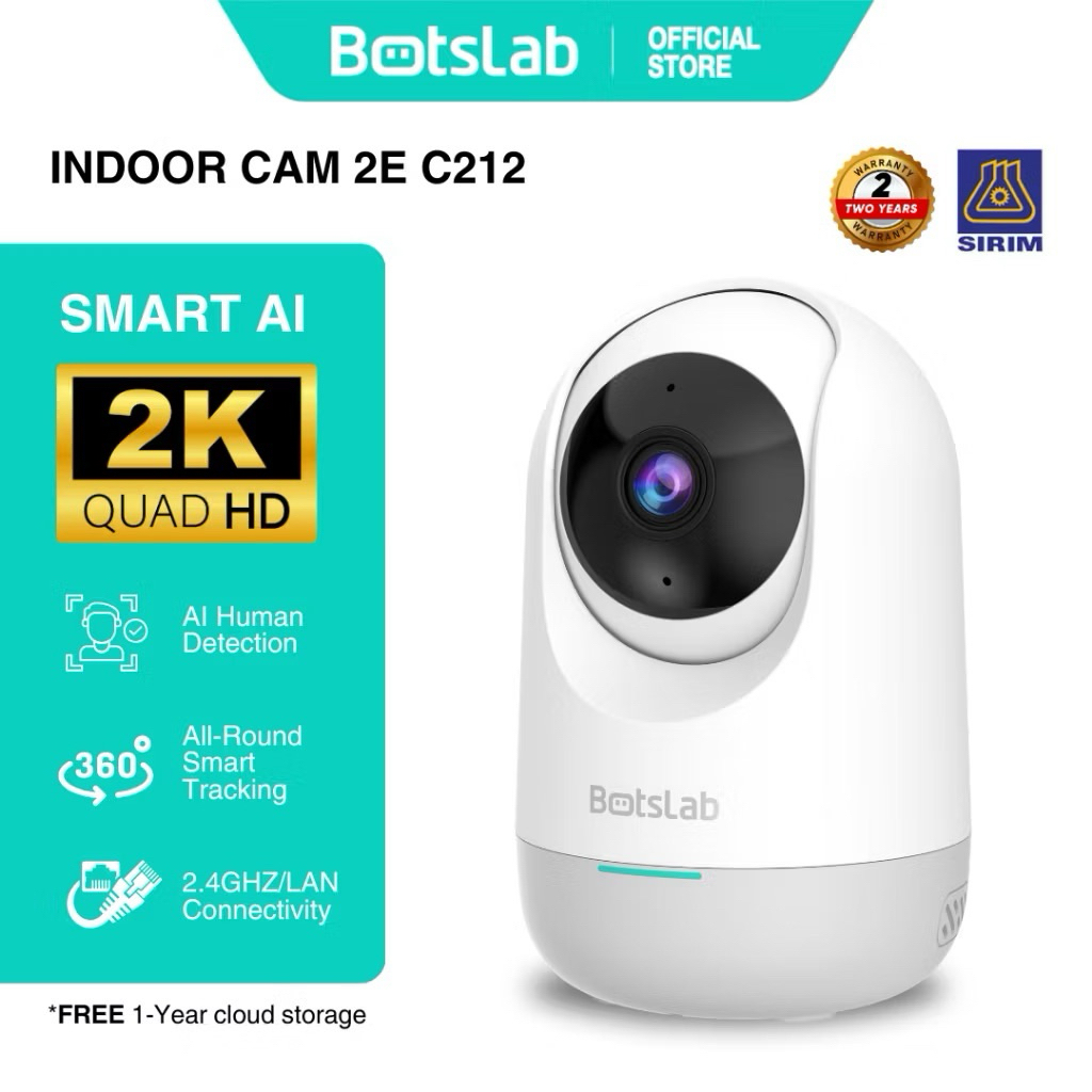 ในร่ม Botslab Cam 2E C212
