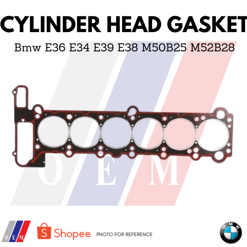 OEM ปะเก็นฝาสูบ Bmw E36 E34 E39 E38 M50B25 M52B28