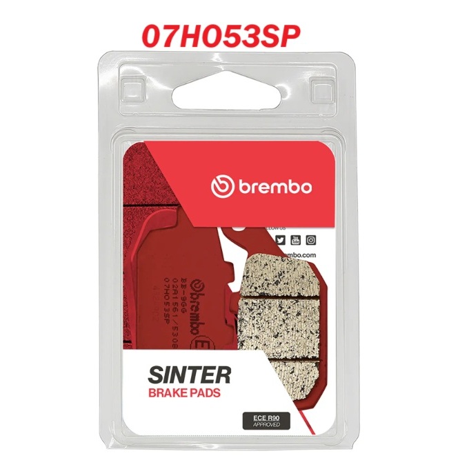 BREMBO SINTER VERSYS Z800 Z900 HONDA X-ADV750 CBR250RR CB500 650F SUZUKI SV650X REAR BRAKE PAD (07HO