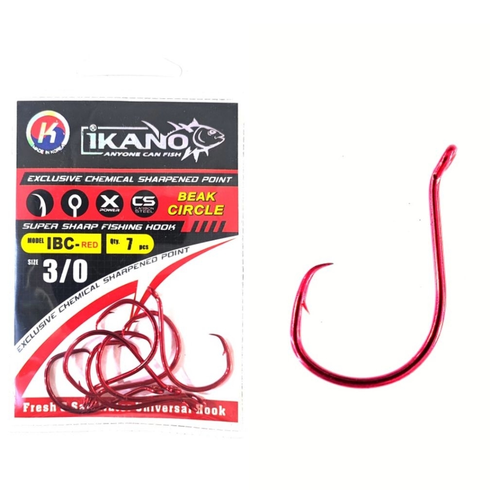 Ikano IBC-RED Beak Circle Hook