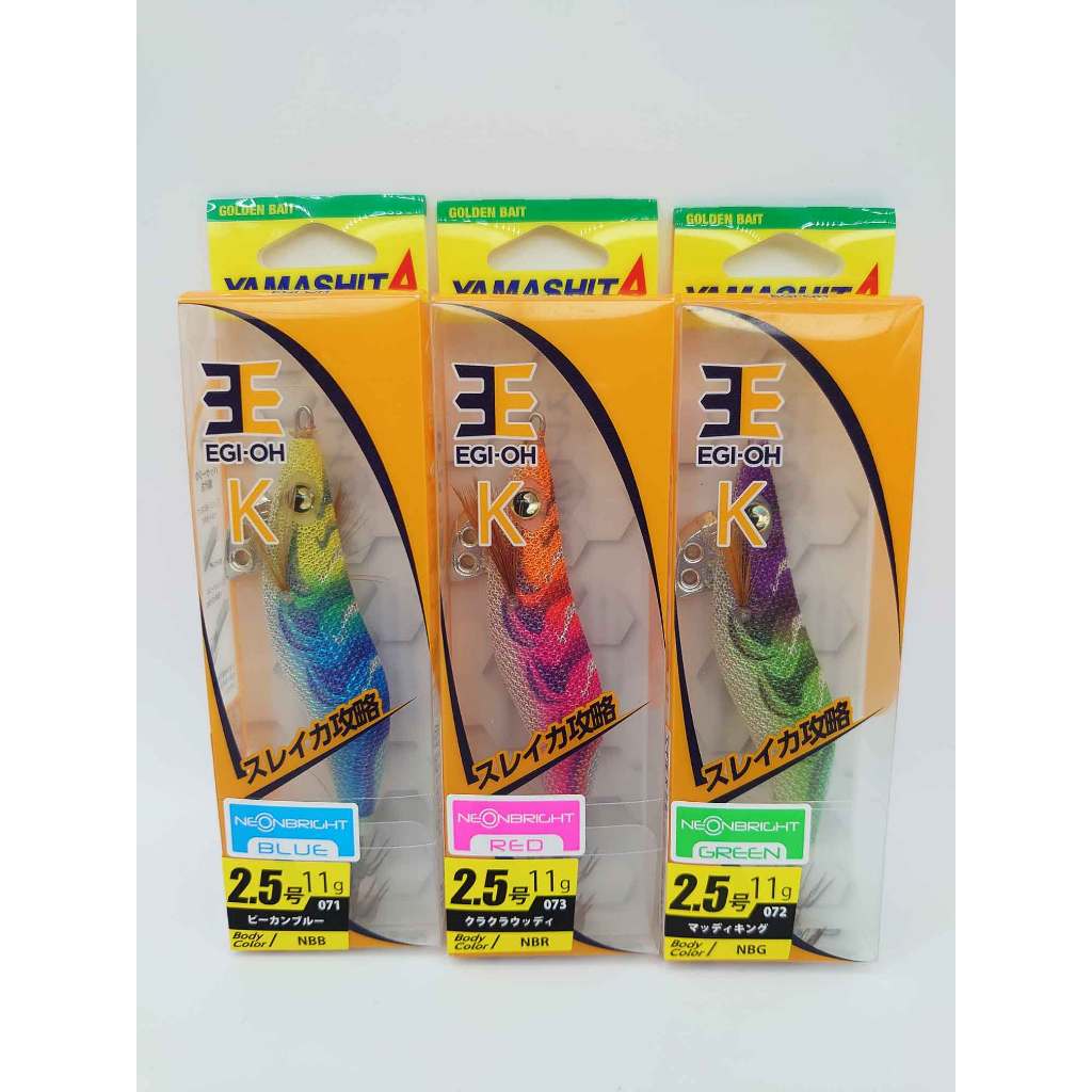 Yamashita Egi Oh K Neonbright Candat Sotong Squid Jig Killer ขนาด 2.5