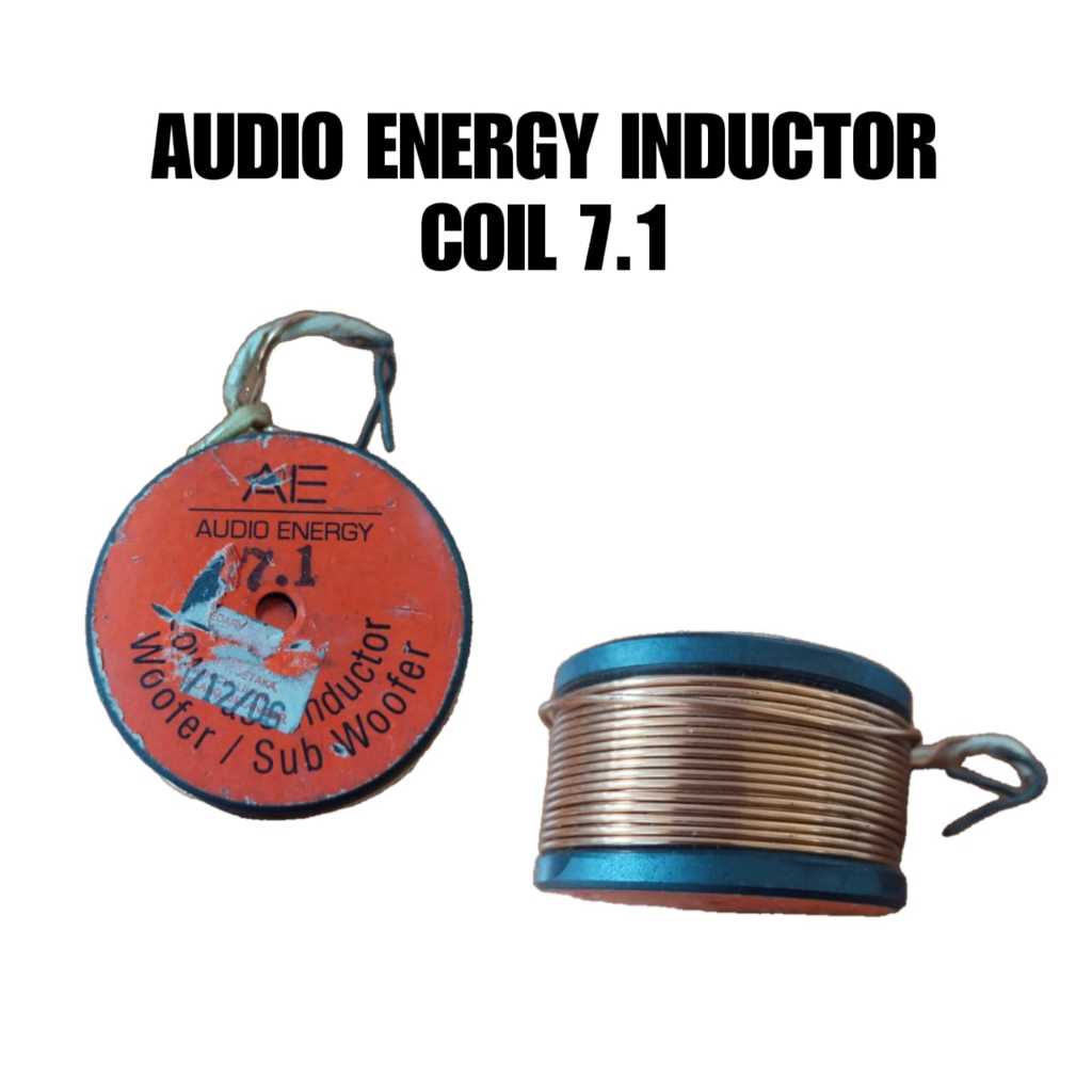 AUDIO ENERGY LOW PASS INDUCTOR COIL WOOFER / SUB-WOOFER 7.1