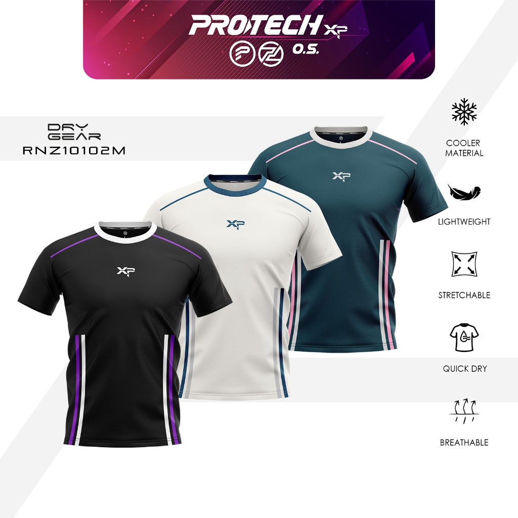 เสื้อแข่ง PROTECH Badminton Dry Fit Tournament - RNZ10102M