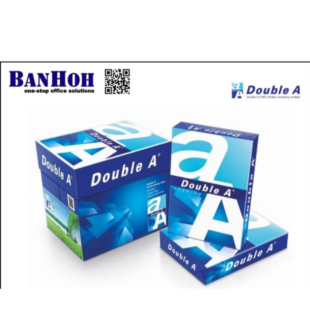 Double Paper A4 Paper/Paper 80Gsm Concealer Paper/Copier Paper 500s (5 แพ็ค/Reams/กล่อง)