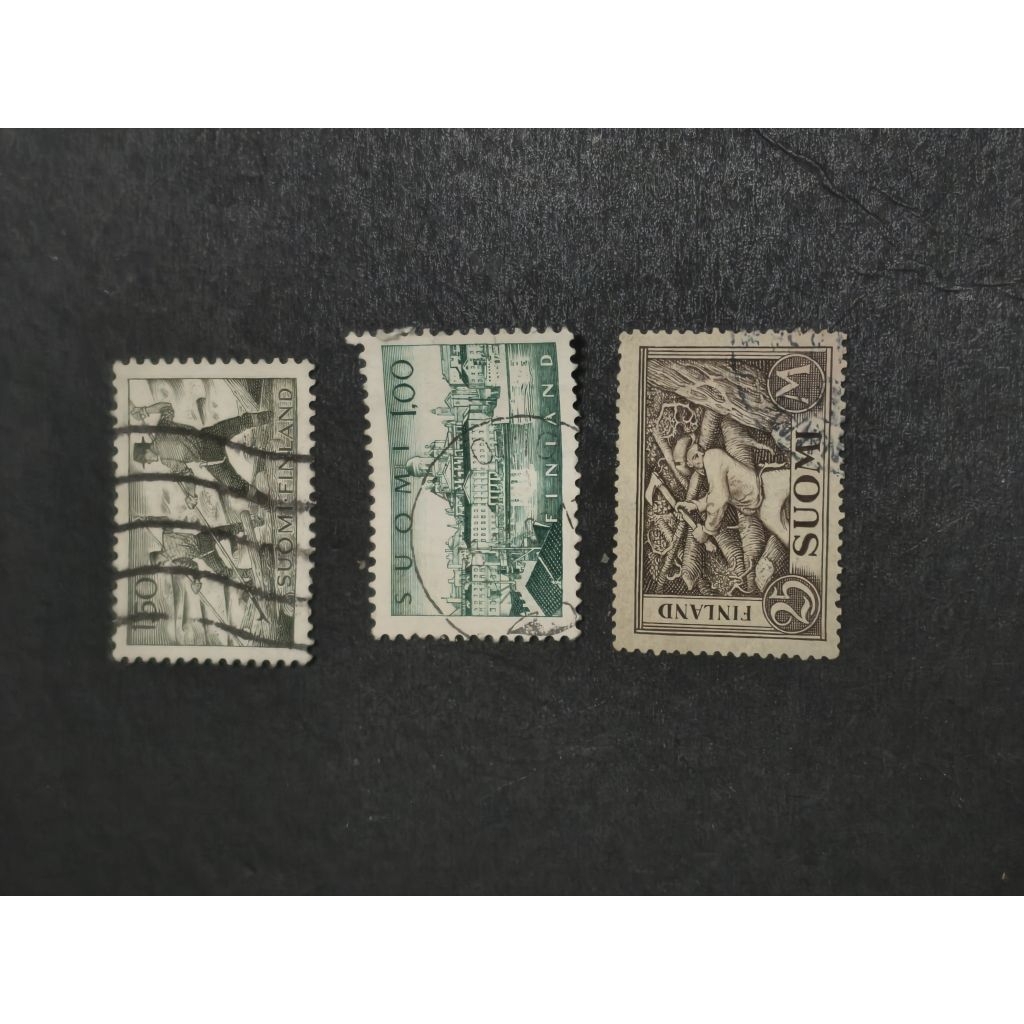 GF21 Soumi ฟินแลนด์ แสตมป์อนุพันธ์ 3v ใช้แล้ว