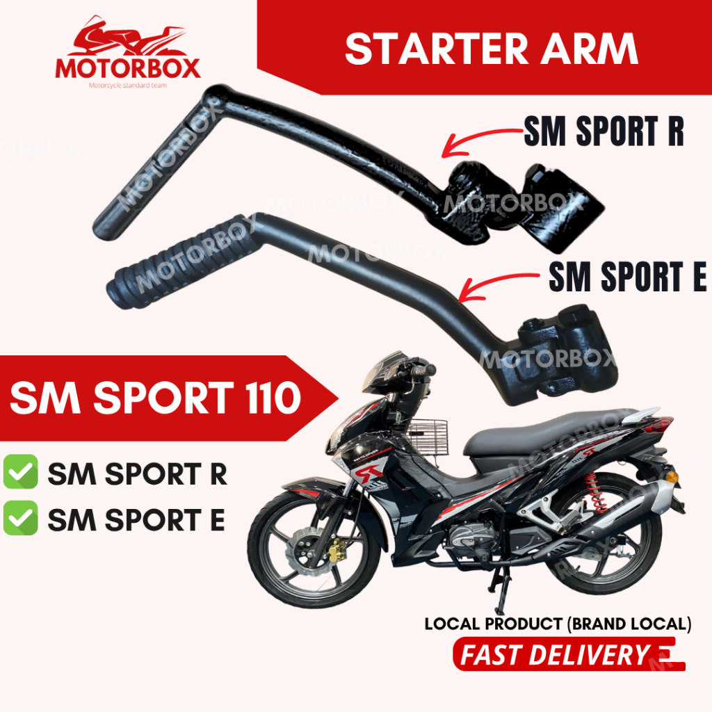 SM SPORT 110 STARTER ARM -SM110 E SM E110 110R 110E เก่าใหม่ KICK STARTER PEDAL LEVER ENGKOR ENGKO K