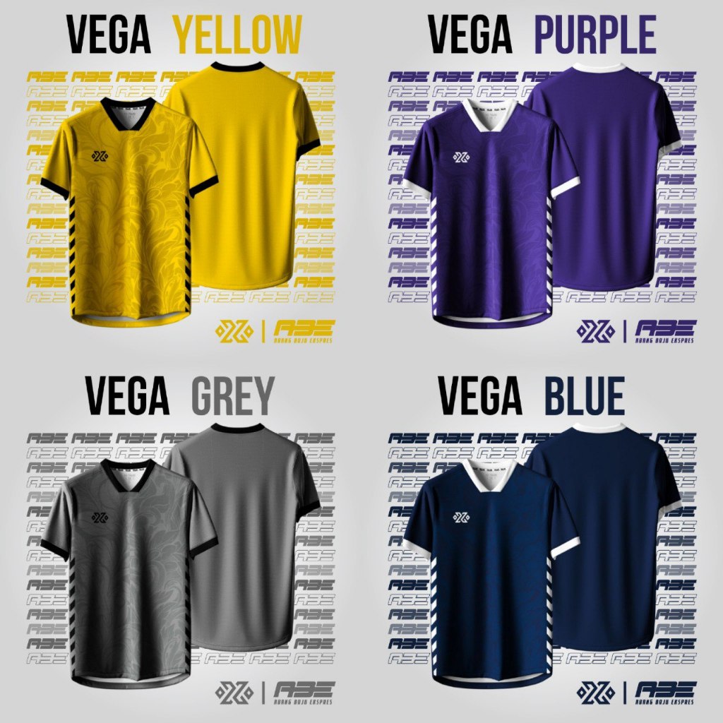 มาใหม่ล่าสุด JERSEY DUO SPORT BY EMPAYAR JERSI DESIGN VEGA/JERSEY TEAM/INDIVIDUAL/BOLASEPAK/FUTSAL/B