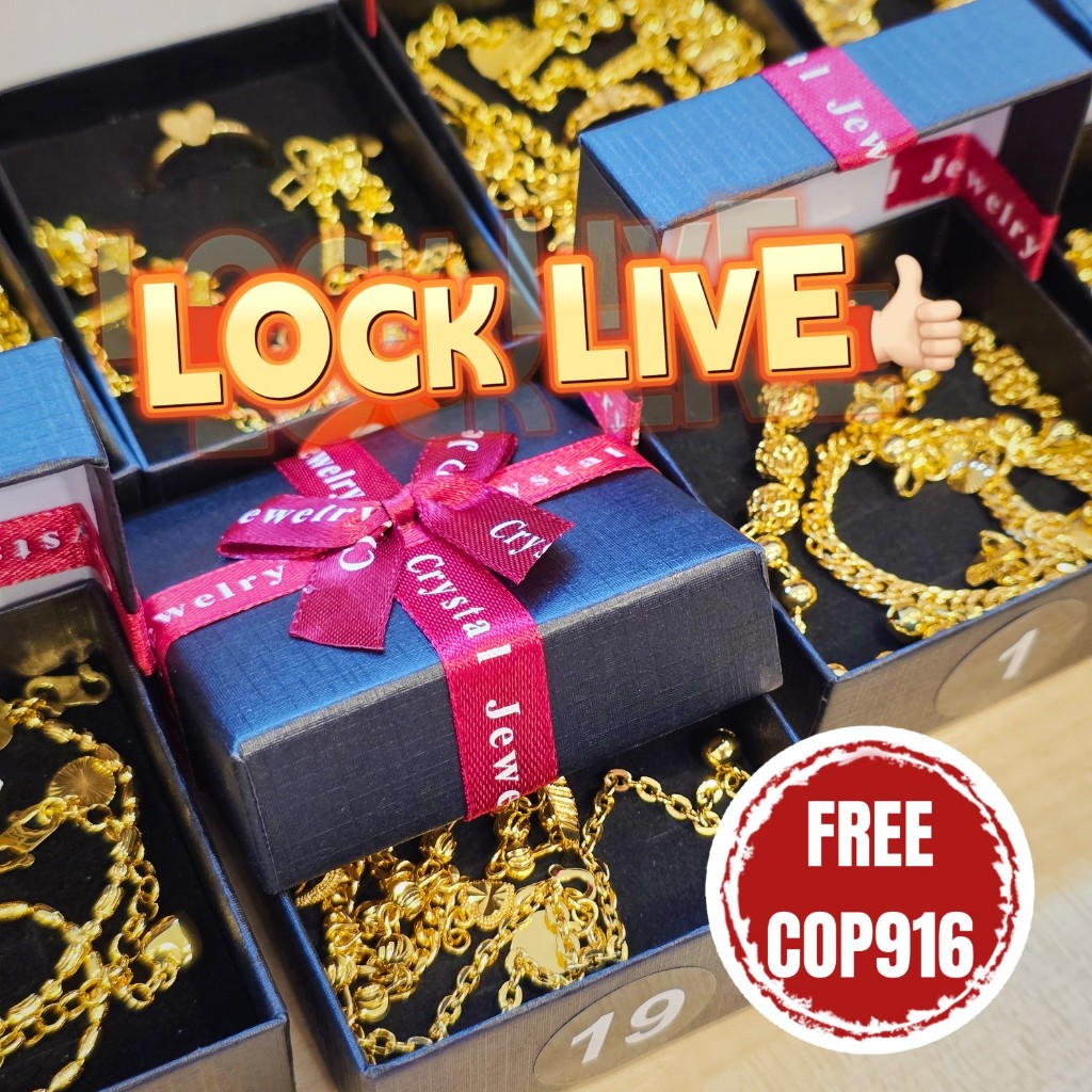 Lock Live NEW ITEM กําไลข้อมือ Gelang Tangan