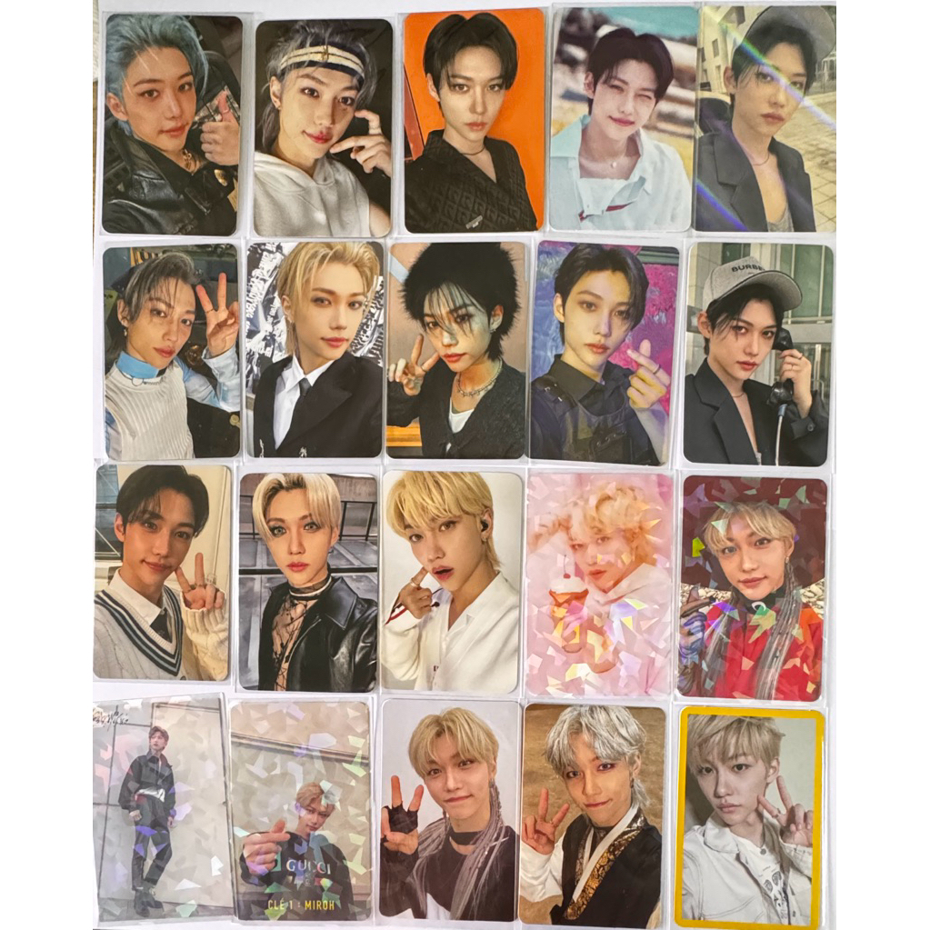 Stray Kids Felix Photocard Pob Nacific