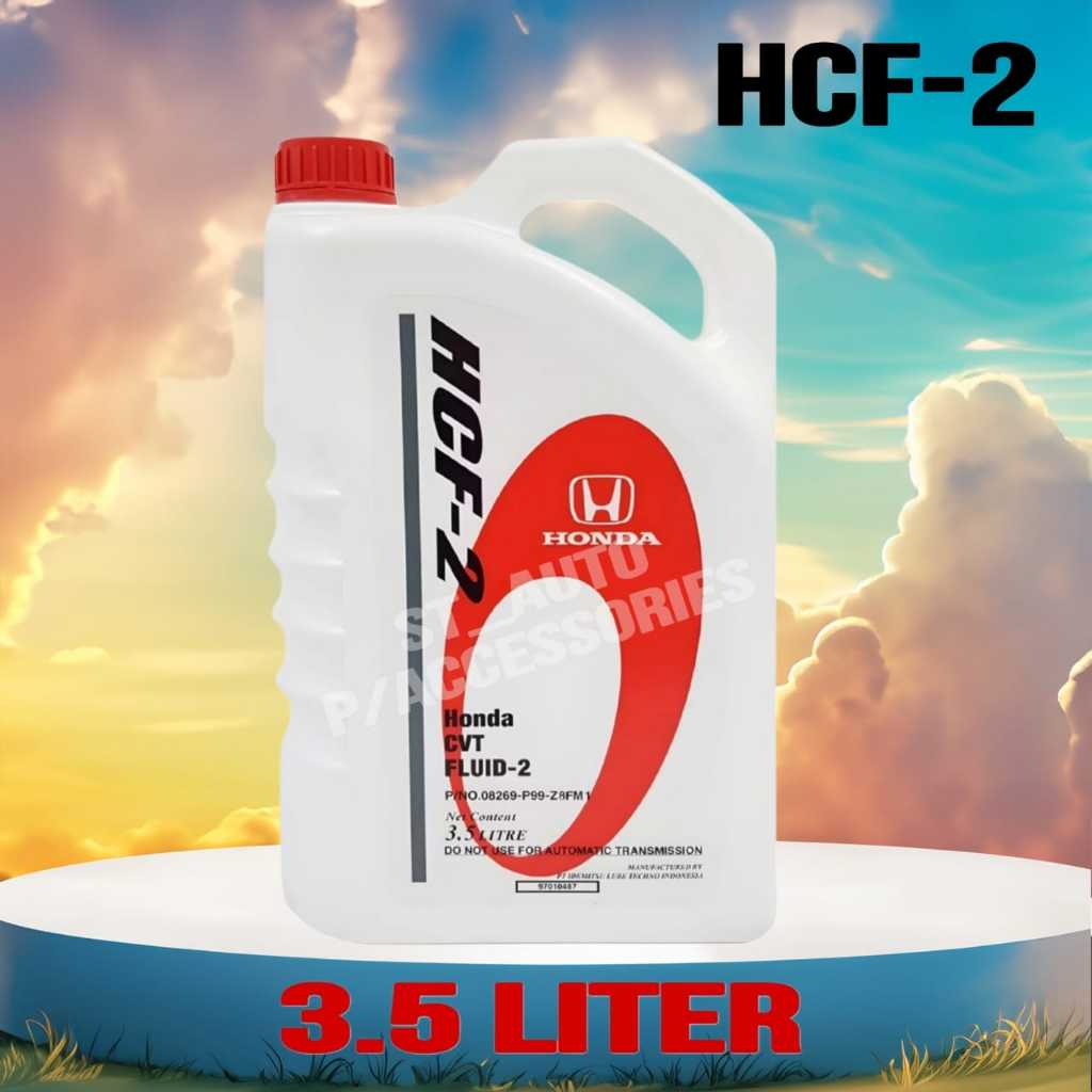 HONDA HCF-2 (3.5 ลิตร) CVT AUTO TRANSMISSION FLUID HCF2 - City, Jazz, HRV, BRV, Civic, Accord, CRV