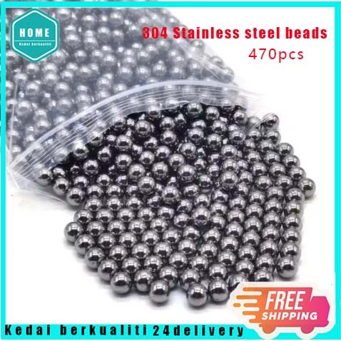 Bearing Steel Ball 8mm ลูกปัดสแตนเลส (1kg/470 pcs) 8mm Ball Bearing