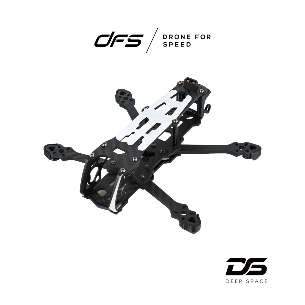 DeepSpace SEEKER 3 FPV freestyle Frame Kit สําหรับ DJI O4 PRO O3 AIR UNIT