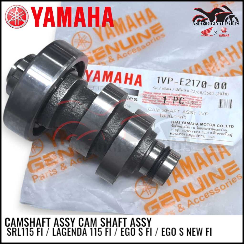 YAMAHA SRL115 FI LAGENDA 115 FI EGO S FI CAMSHAFT 1VP-E23080-00 CAM SHAFT ASSY SRL115 FI EGO S NEW F
