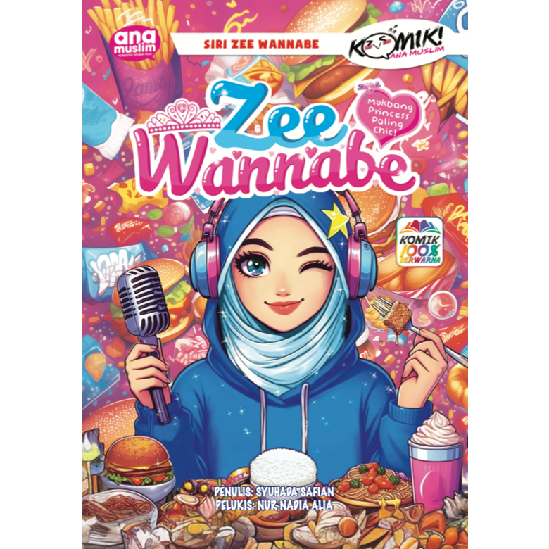 ANA MUSLIM - CEE WANNABE COMIC – MOST CHIC PRINCESS MUKBANG!