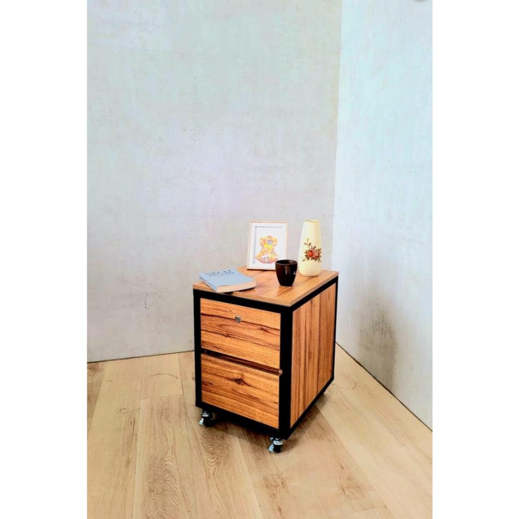 OPPA CABNET W/2 DRAWER & ROLLER/ TABLE/DRAWER/ BEDSIDE TABLE/ OPPA OFFICE CABINET
