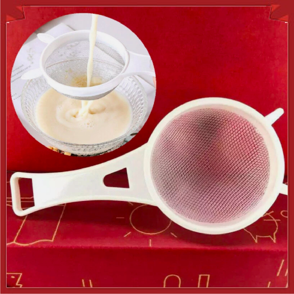 Filter Steps Strainer White Nylon Sieve Strainer Healthy Mesh Strainer LittleFoot P0808
