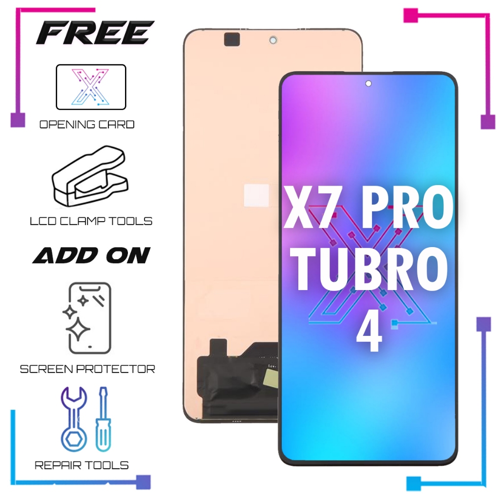Lcd สําหรับ Xiaomi Poco X7 Pro / Redmi Turbo 4 (พร้อมหน้าจอสัมผัส)