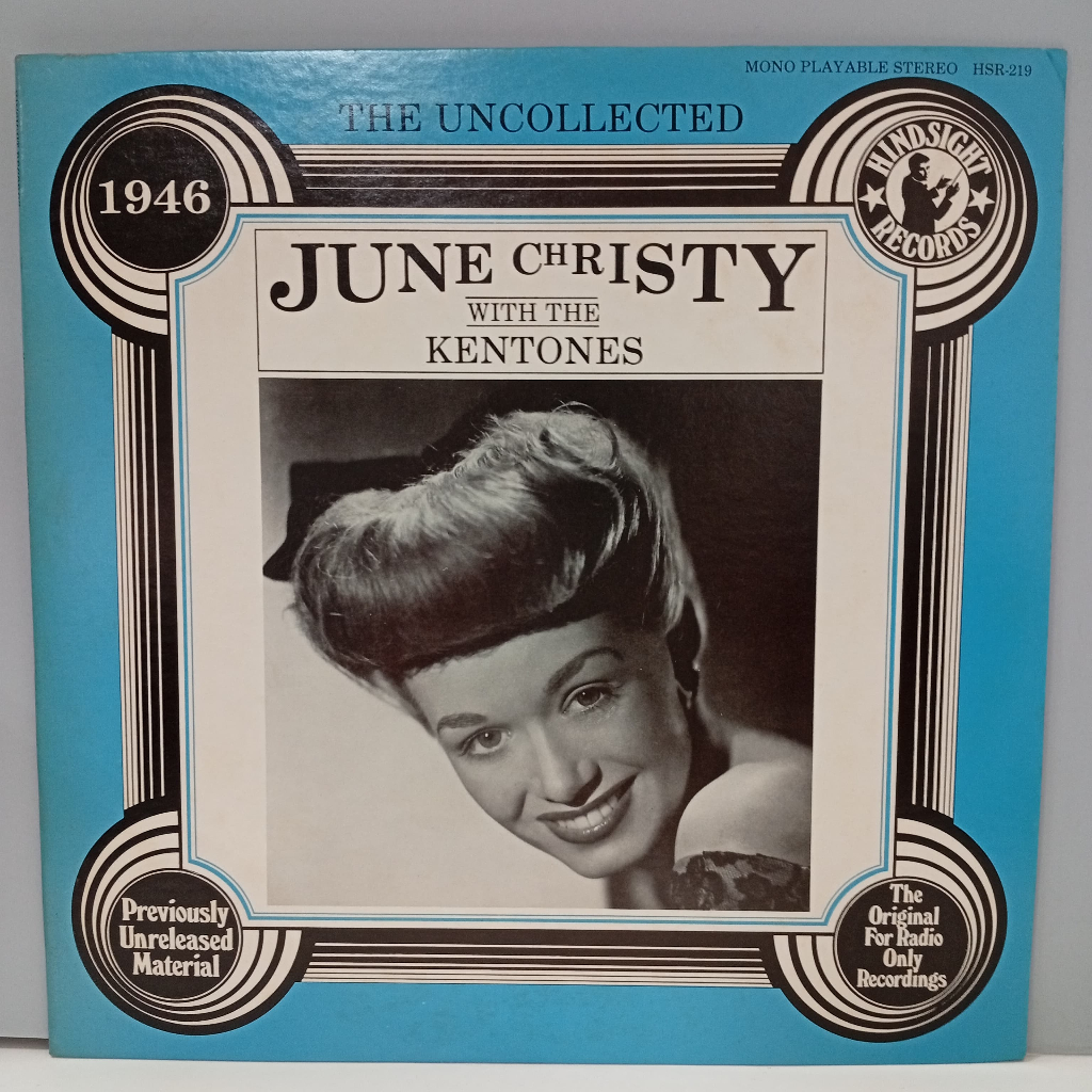 CC17-40 LP TERPAKAI [ JUNE CHRISTY WITH THE KENTONES ] LP ที่ใช้แล้ว < NM >