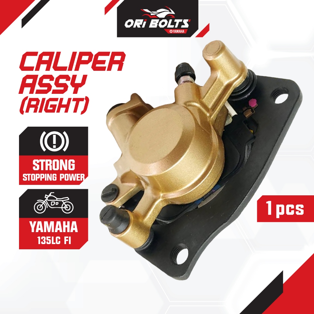 44S-F580U-02 Yamaha 135LC (2803) V1 V2 V3 V4 V5 V6 V7 V8 ด้านหน้า Caliper ปั๊มเบรค Depan