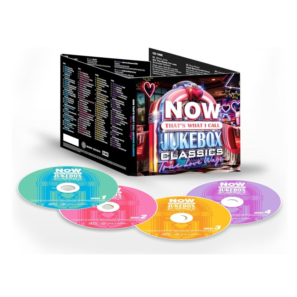 ต่างๆ - Now Thats What I Call Jukebox Classics : True Love Ways ( Digipak 4 CD ) 2025