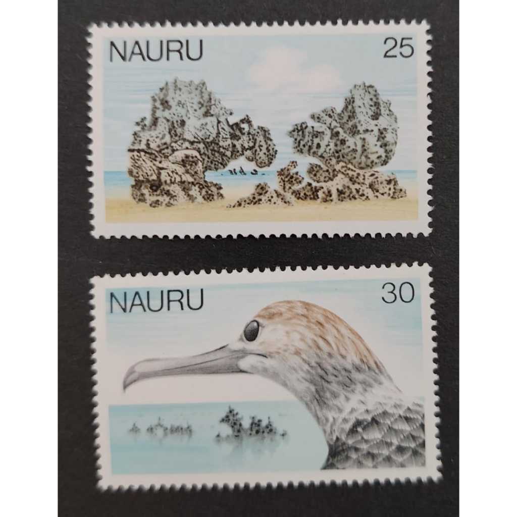 NAURU , 1978 -1979 Motives Localtics, MINT, LOOSE STAMP , 2 ชิ้นเท่านั้น !