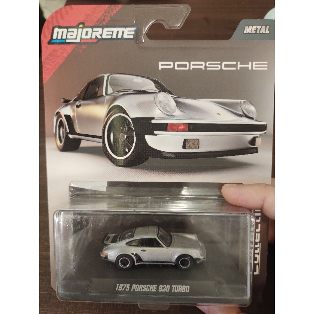 Majorette 1975 Porsche 930 Turbo Silver ใหม่