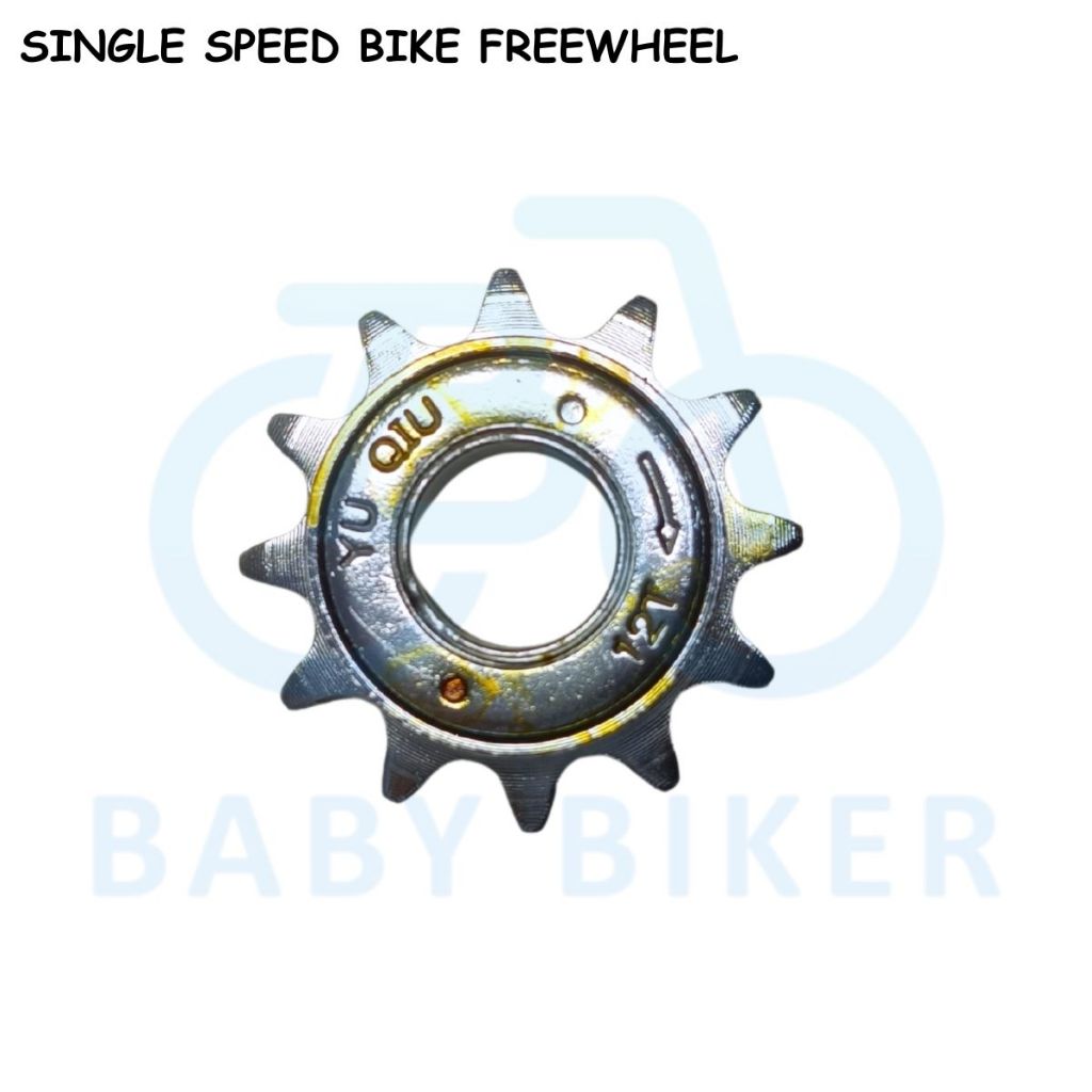 Freewheel Krom 12T Basikal Single Speed/ BICYCLE 12T CP FREEWHEEL SINGLE SPEED