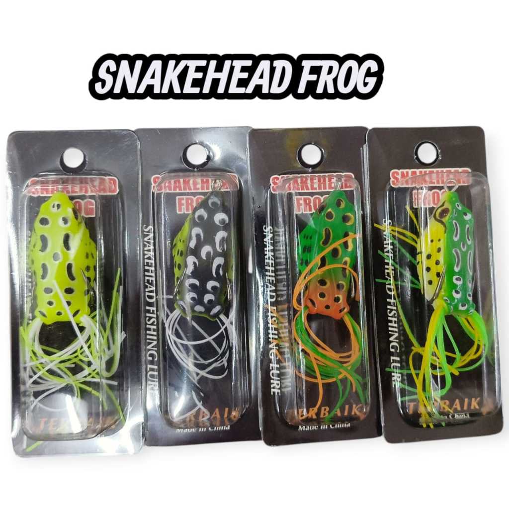 SNAKEHEAD FROG เหยื่อตกปลา SY-808 4.0CM 5.0G