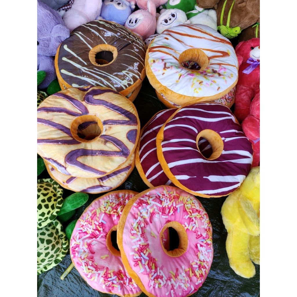 Bantal Donut Alas duduk Donut Pillow Kusyen Donut Cushion 40cm