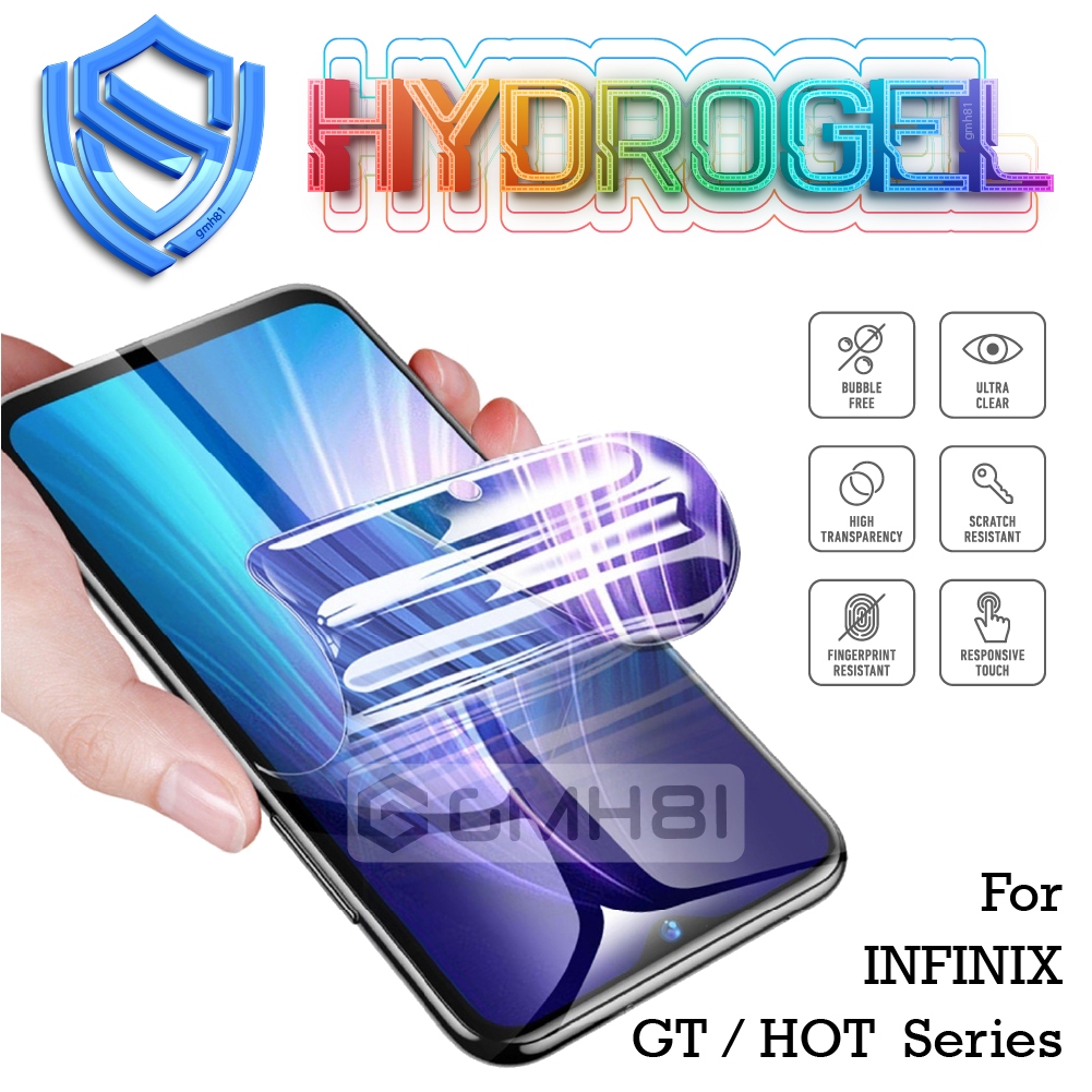 Hydrogel ป้องกันหน้าจอ GMH สําหรับ Infinix GT10 20 30 Pro Hot 20 20i 30 30i 40 40i 50 50i 60i Pro