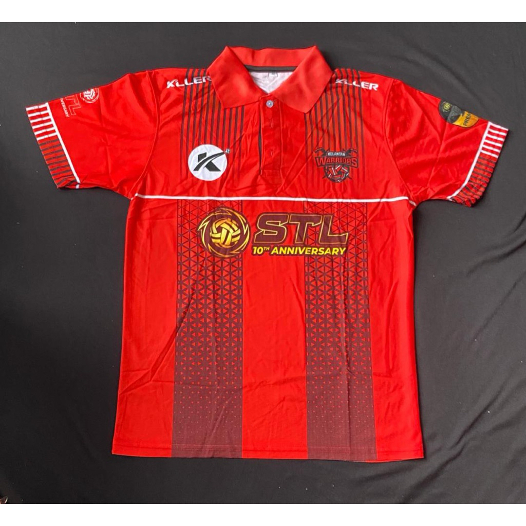 STL เซปักตะกร้อลีก Kelantan Warriors Full Sublimation Jersey