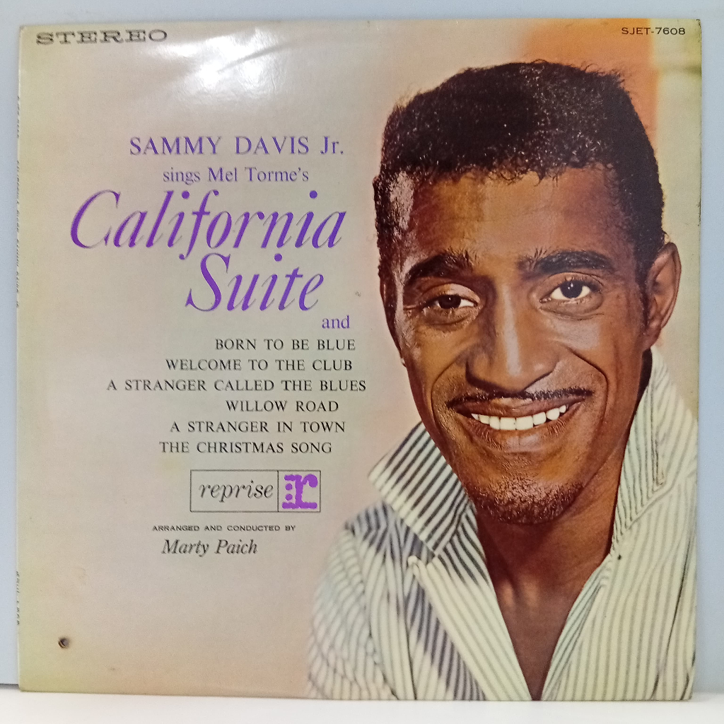 CC37-11 LP TERPAKAI [ SAMMY DAVIS Jr - SAMMY DAVIS JR. SINGS MEL TORMES CALIFORNIA SUITE ] แผ่นเสียง
