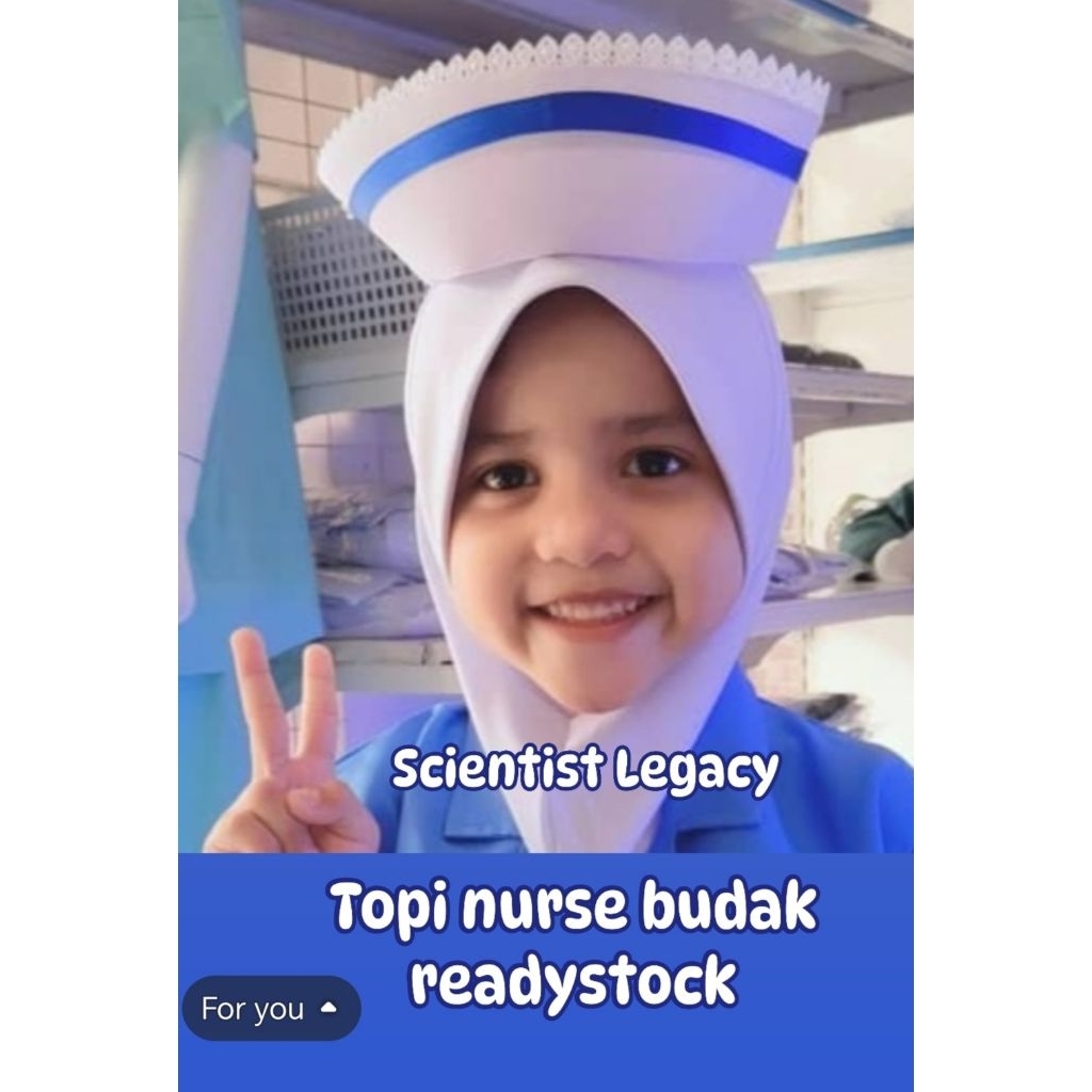[KIDS] Topi Nurse budak cantik Cap Nurse สําหรับเด็ก